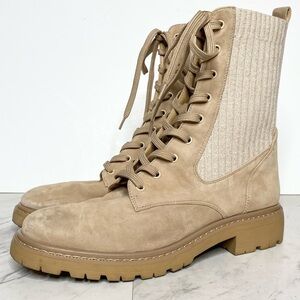 Sam Edelman Lydell Lug Sole Lace Up Boot 9 1/2